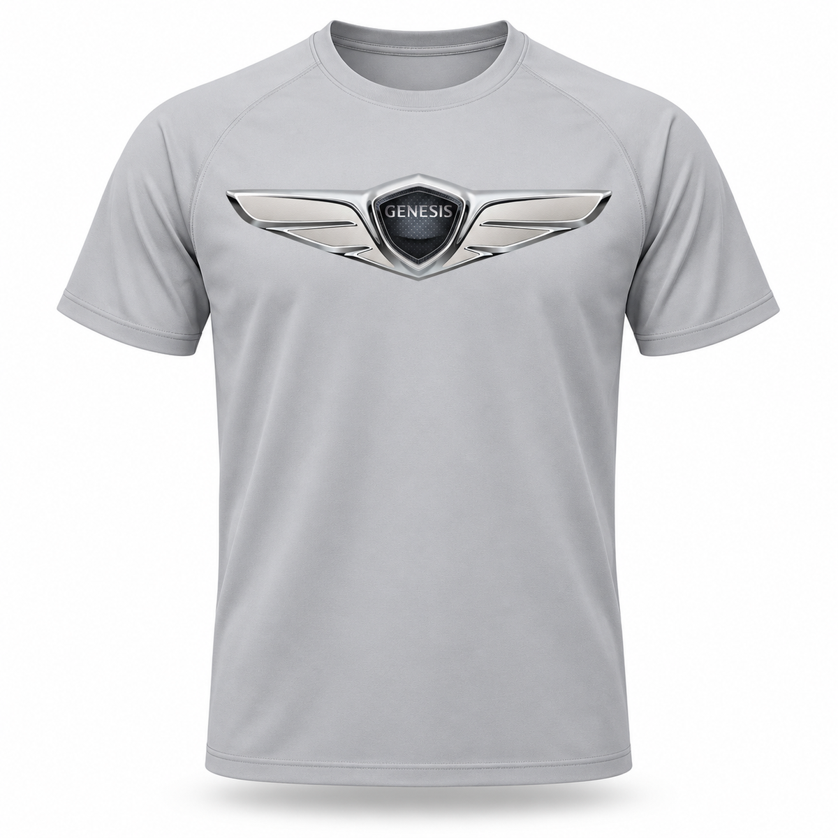 Men’s Genesis Car Polyester T-Shirt - Grey