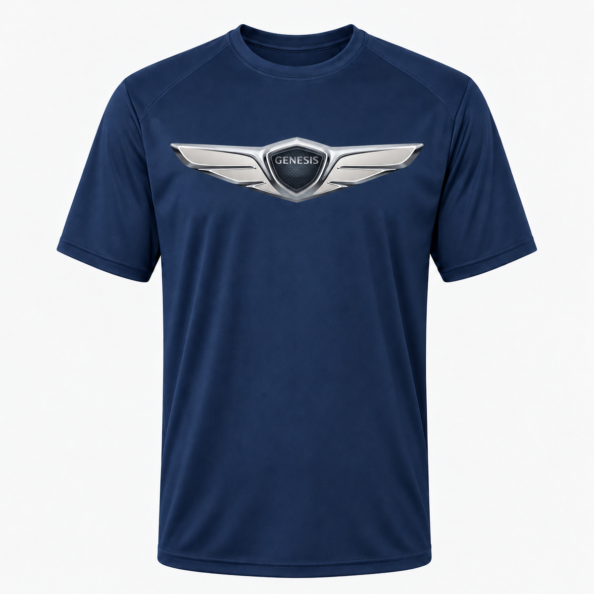 Men’s Genesis Car Polyester T-Shirt - Navy