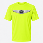 Men’s Genesis Car Polyester T-Shirt - Safety Green