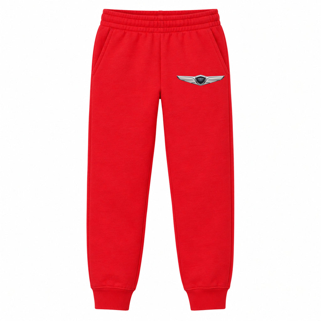 Genesis youth jogger sweatpants in Red, Youth Large ages 10–12