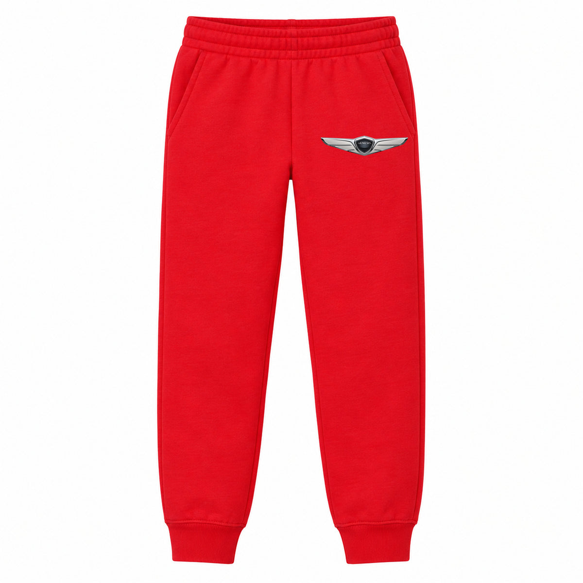 Genesis youth jogger sweatpants in Red, Youth Large ages 10–12