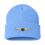 Men's Genesis Beanie Hat — Sky Blue — clean front main