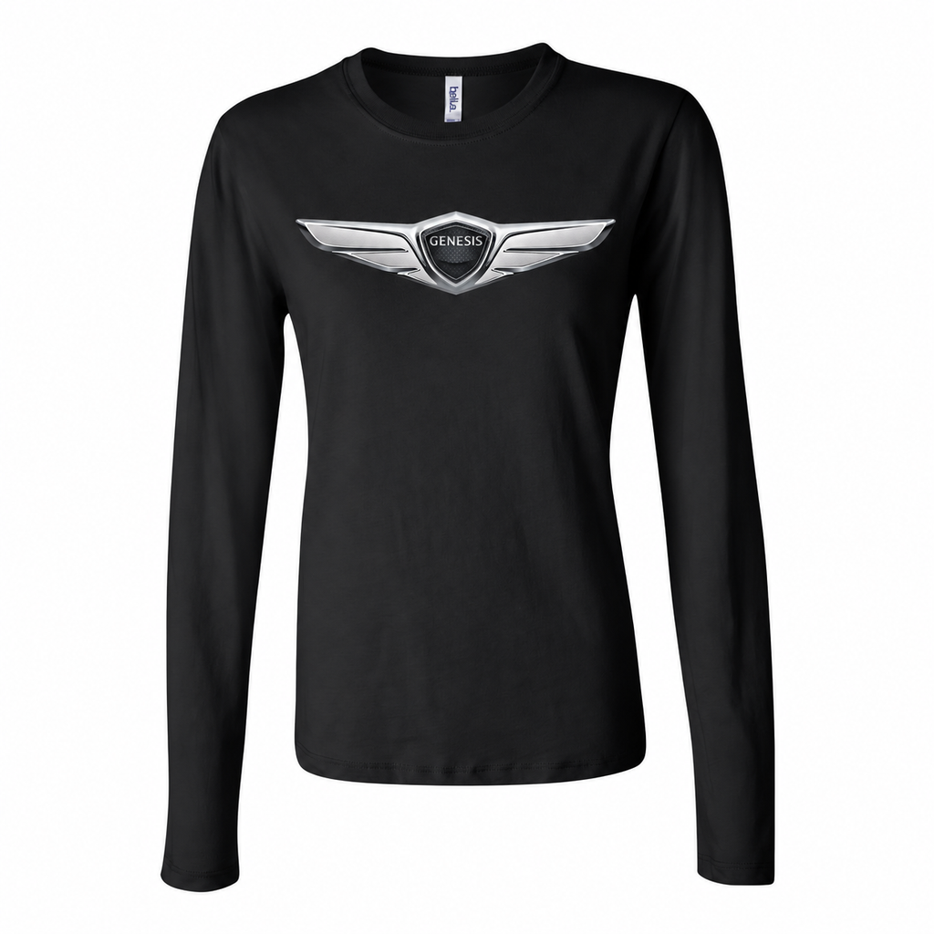Women’s Genesis Car Long Sleeve T-Shirt - Black
