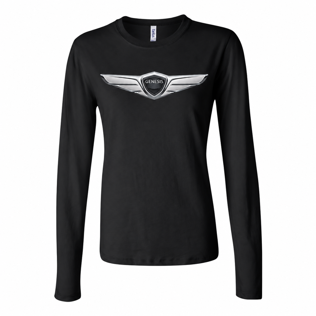 Women’s Genesis Car Long Sleeve T-Shirt - Black