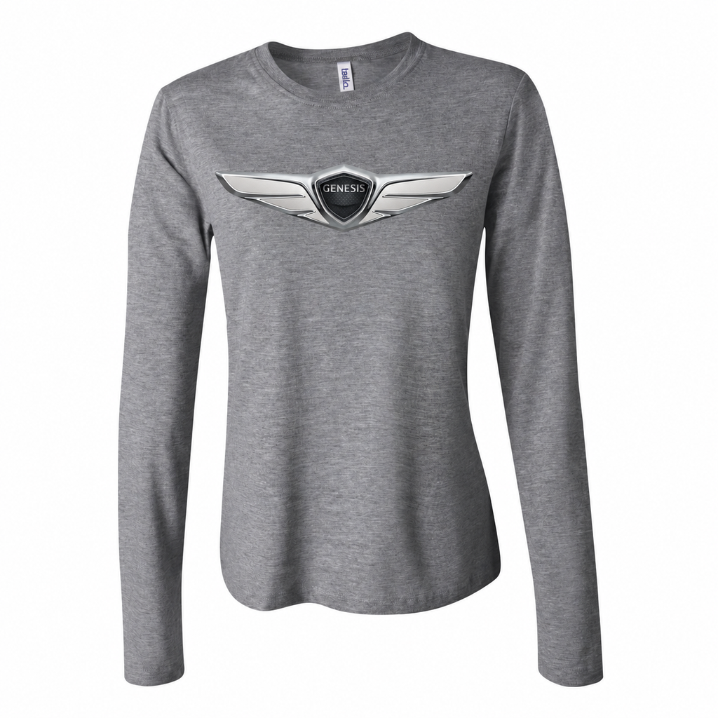 Women’s Genesis Car Long Sleeve T-Shirt - Grey