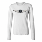 Women’s Genesis Car Long Sleeve T-Shirt - White