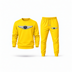 Men's Genesis Sweatshirt Joggers Set | Color: Yellow | Main