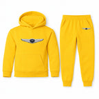 Genesis youth hoodie jogger set, Yellow, Youth Large ages 10–12