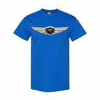 Youth Kids Genesis Car Cotton T-Shirt - Blue
