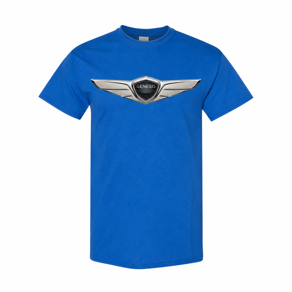 Youth Kids Genesis Car Cotton T-Shirt - Blue