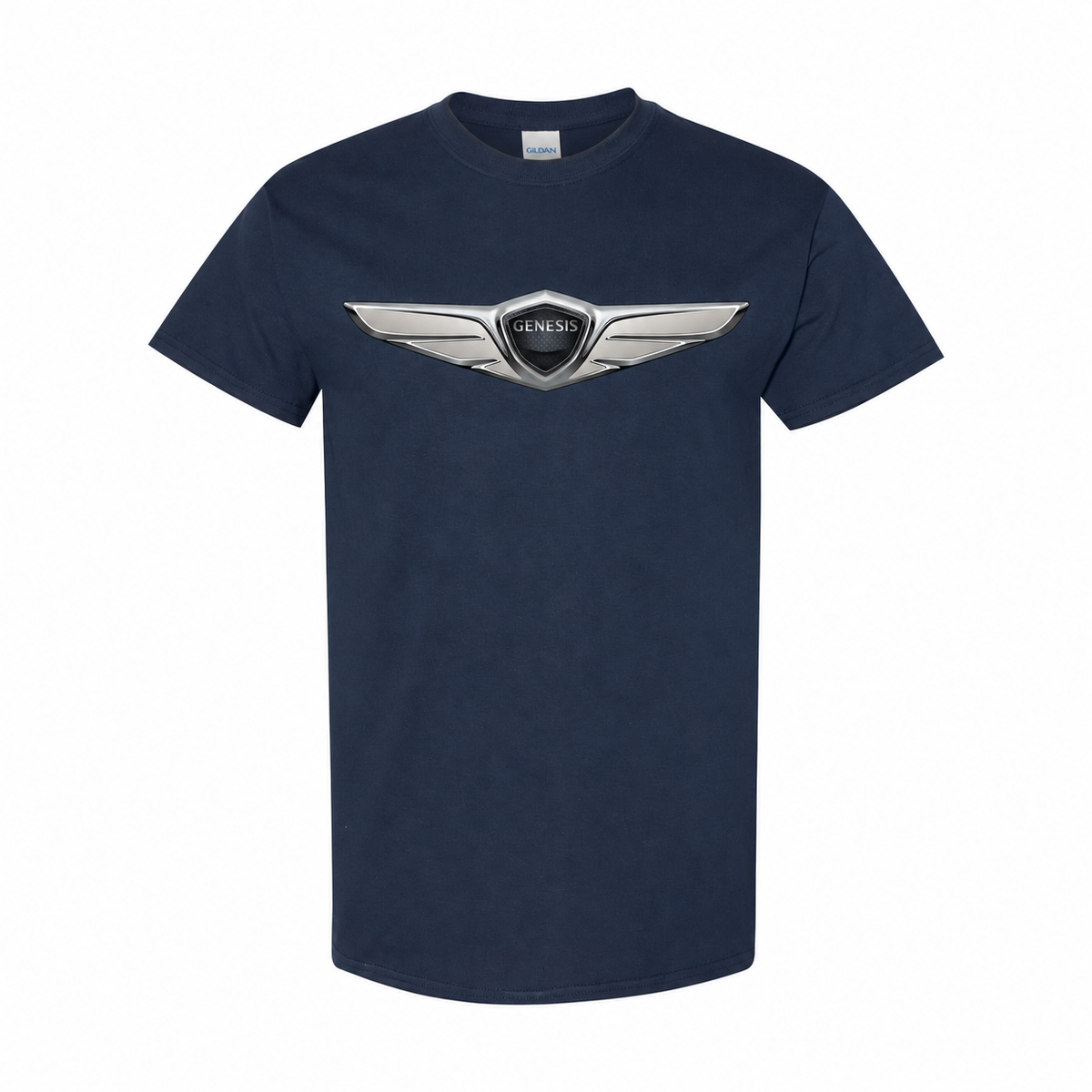 Youth Kids Genesis Car Cotton T-Shirt - Navy