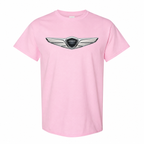 Youth Kids Genesis Car Cotton T-Shirt - Pink