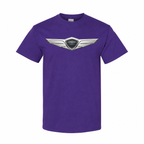 Youth Kids Genesis Car Cotton T-Shirt - Purple