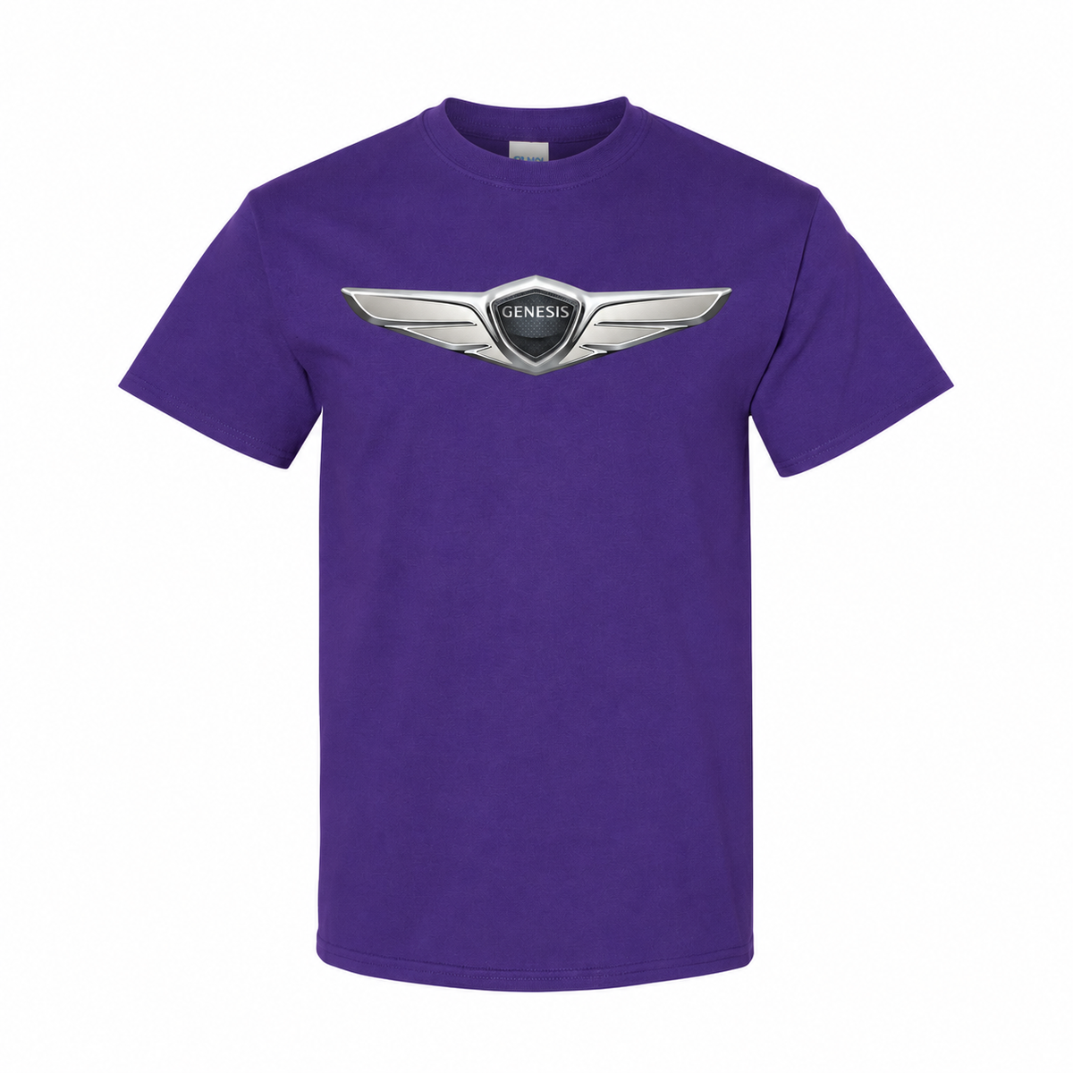 Youth Kids Genesis Car Cotton T-Shirt - Purple