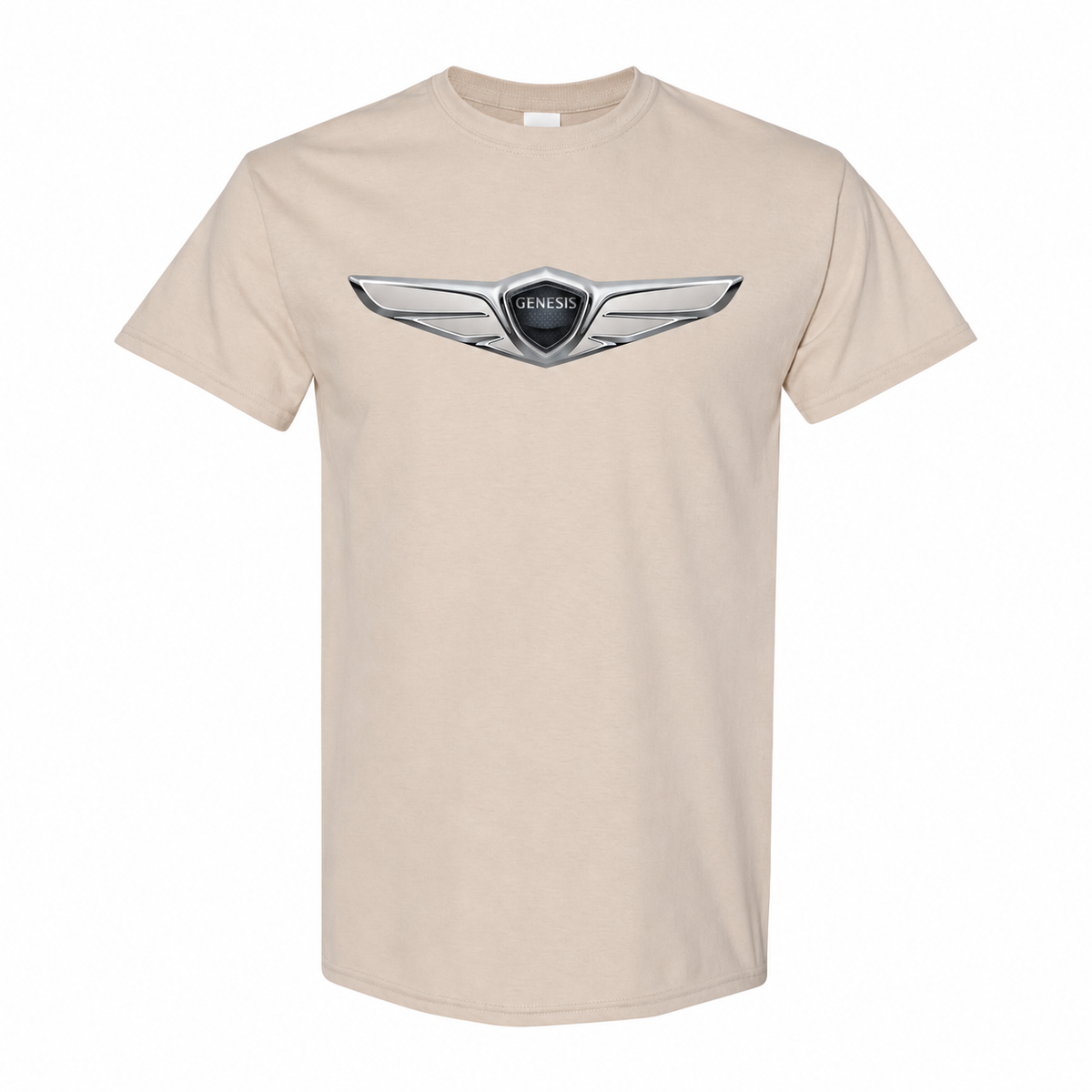 Youth Kids Genesis Car Cotton T-Shirt - Tan