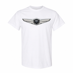 Youth Kids Genesis Car Cotton T-Shirt - White