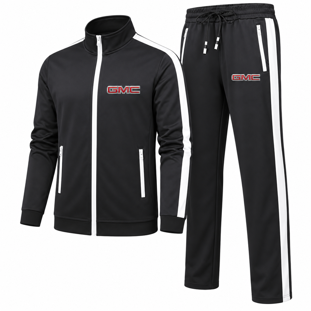 Men's GMC Car Dri-Fit TrackSuit | Color: Black | Image 2