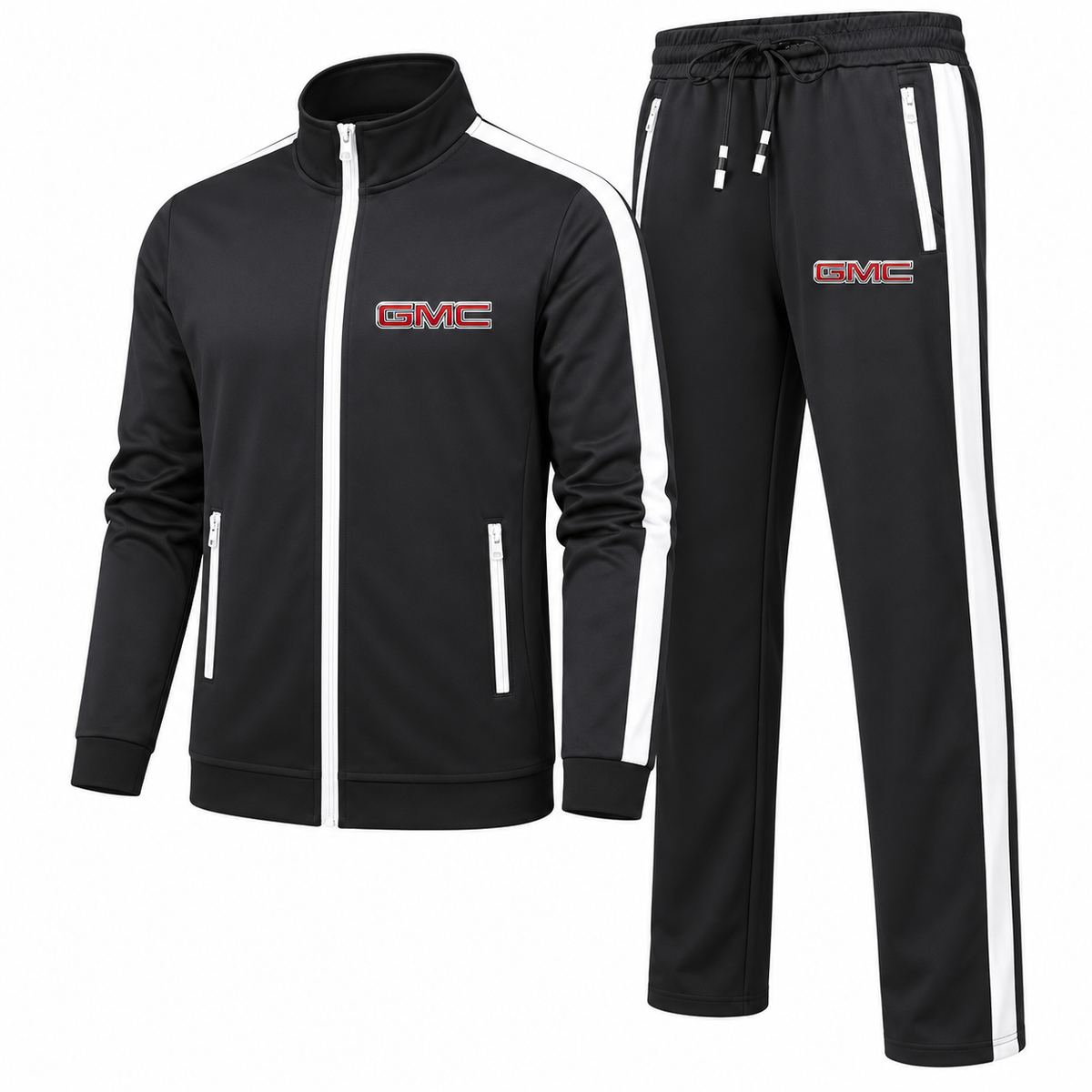 Men's GMC Car Dri-Fit TrackSuit | Color: Black | Image 2