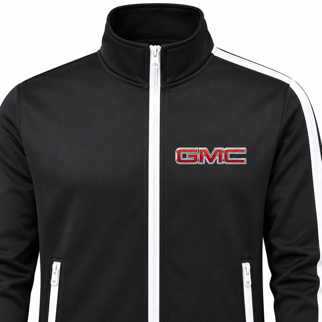 Men's GMC Car Dri-Fit TrackSuit | Color: Black | Image 3