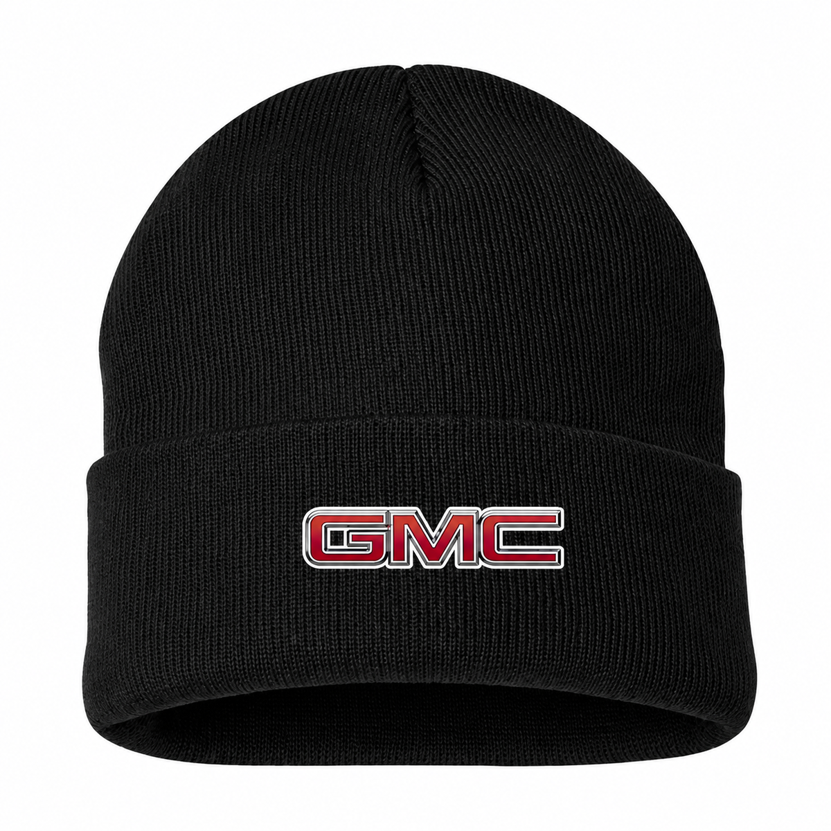 Men's GMC Beanie Hat — Black — clean front main