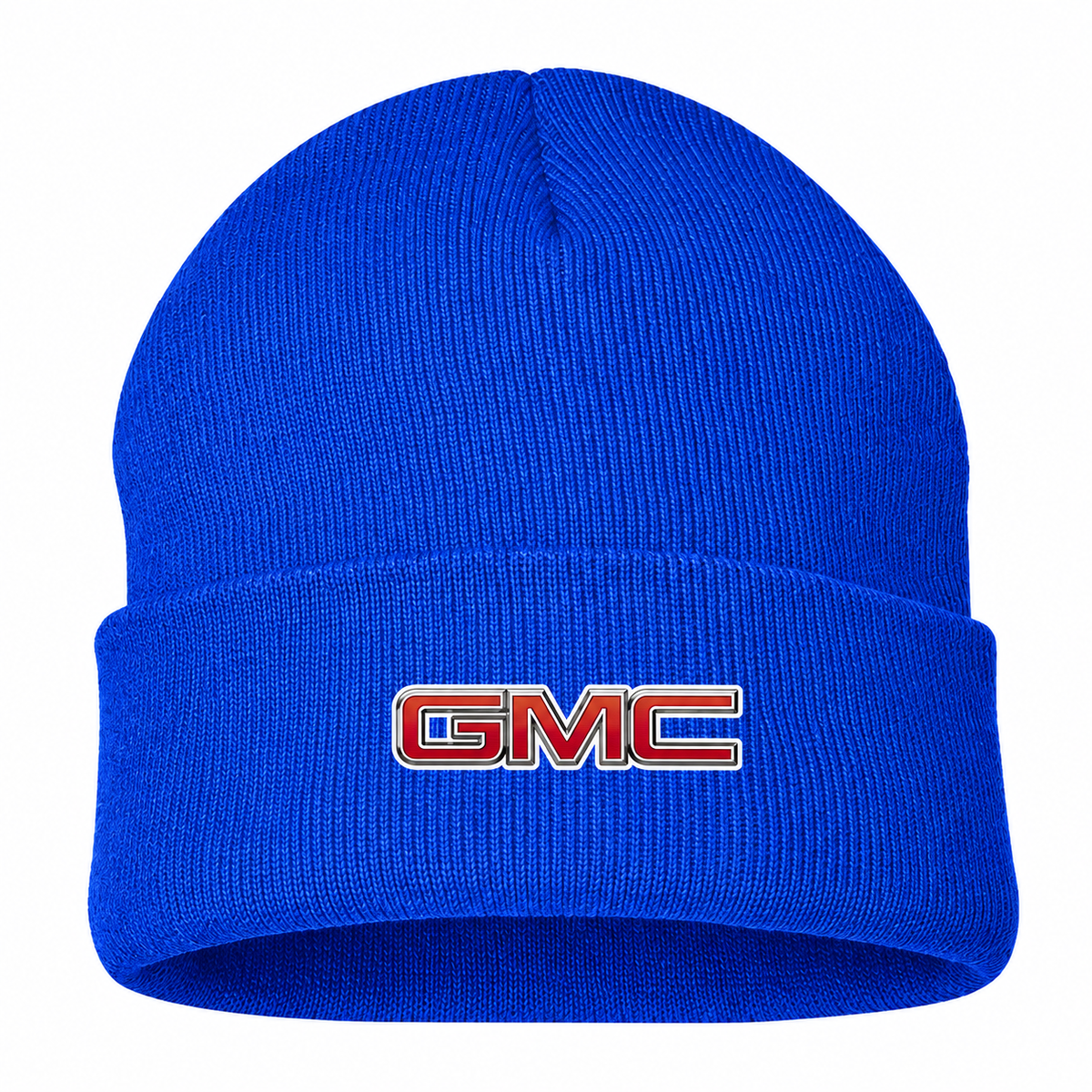 Men's GMC Beanie Hat — Blue — clean front main