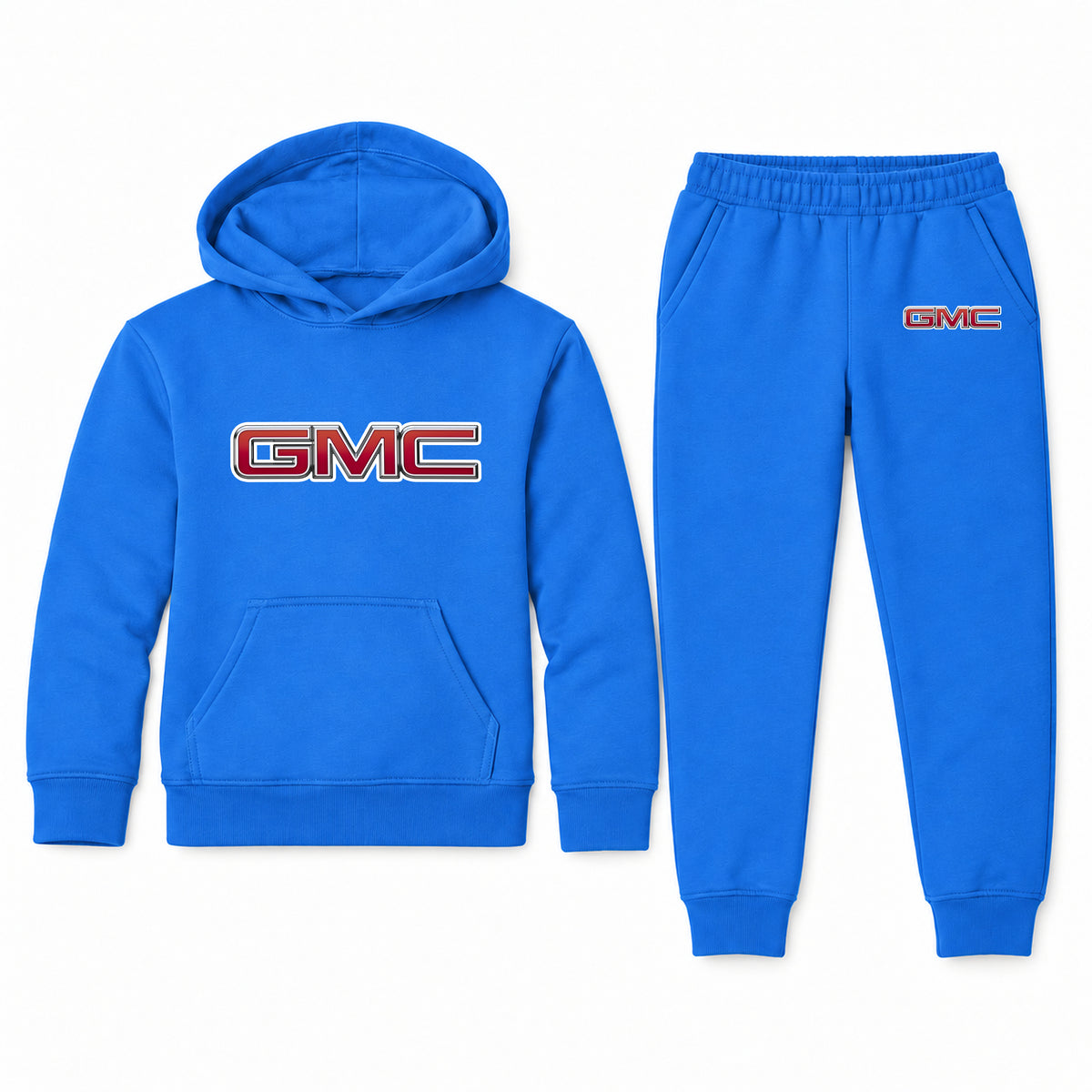 GMC youth hoodie jogger set, Blue, Youth Large ages 10–12