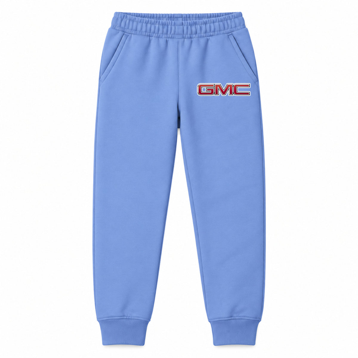 GMC youth jogger sweatpants in Carolina Blue, Youth Large ages 10–12