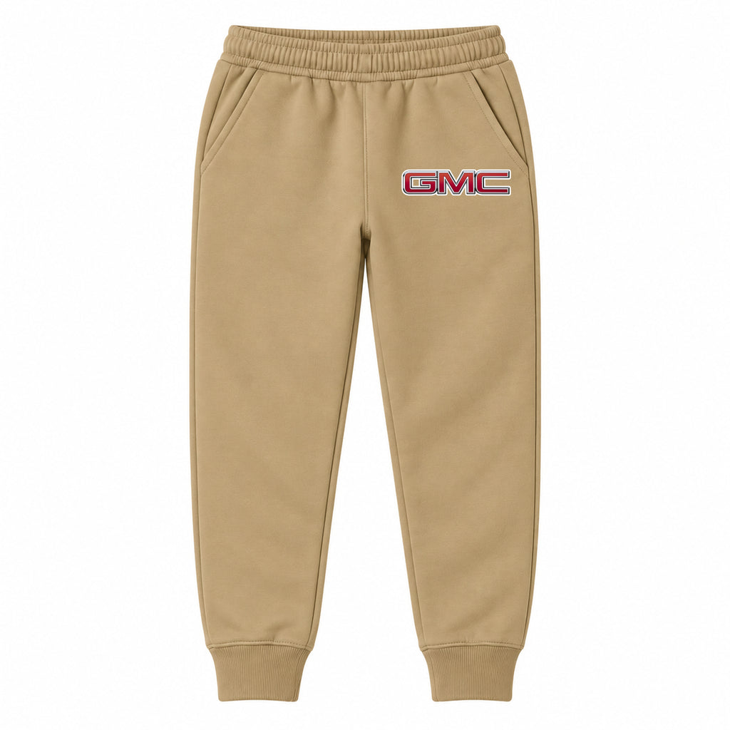 GMC youth jogger sweatpants in Khaki, Youth Large ages 10–12