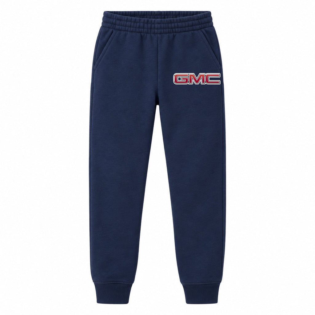 GMC youth jogger sweatpants in Navy Blue, Youth Large ages 10–12