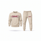 Men's GMC Sweatshirt Joggers Set | Color: Tan | Main