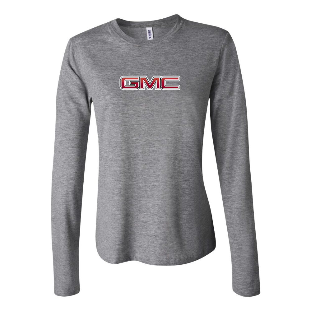 Women’s GMC Car Long Sleeve T-Shirt - Grey