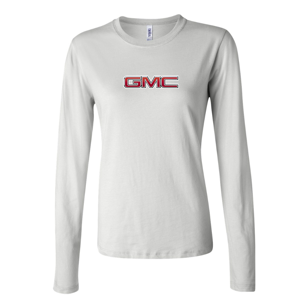 Women’s GMC Car Long Sleeve T-Shirt - White
