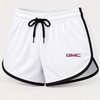 GMC women's tanktop and shorts set Shorts detail | Color: White |