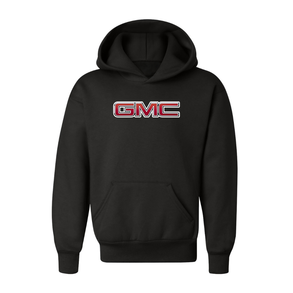 Youth Kids GMC Car Pullover Hoodie - Black