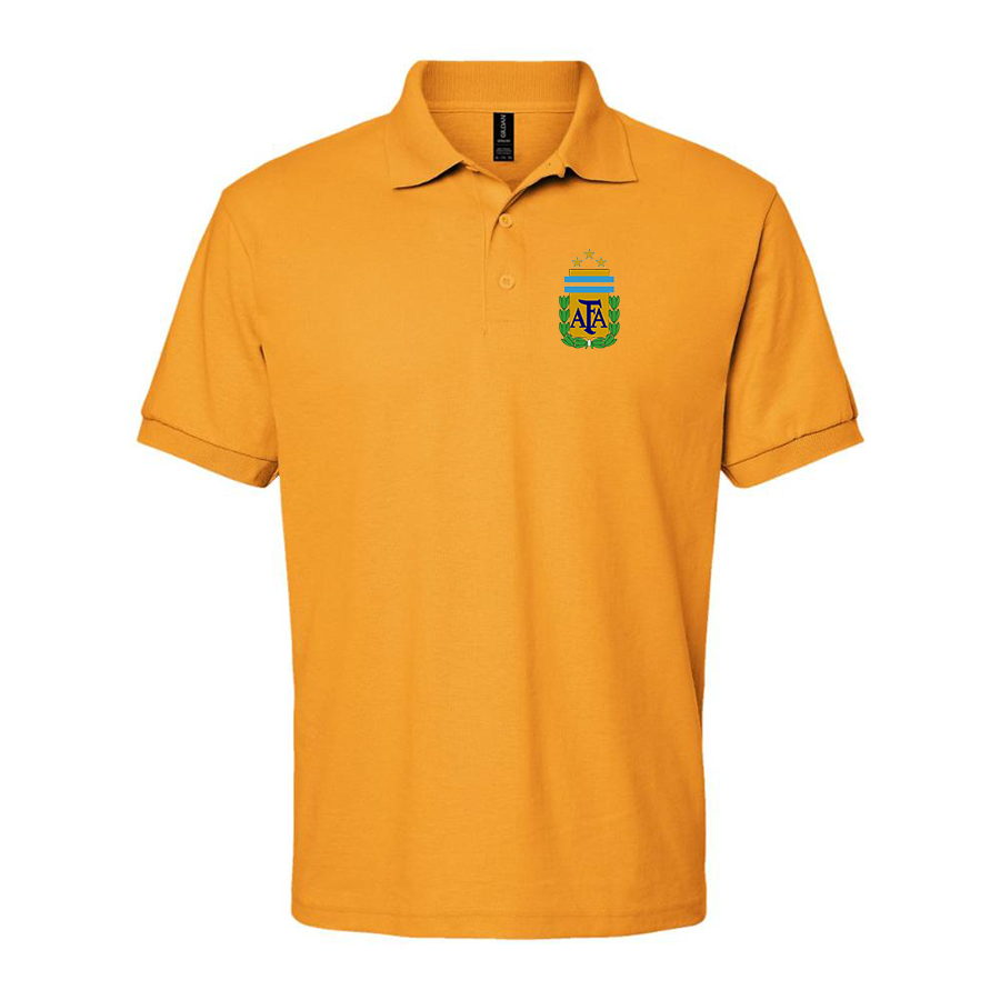 Men's Argentina National Soccer Team Dry Blend Polo