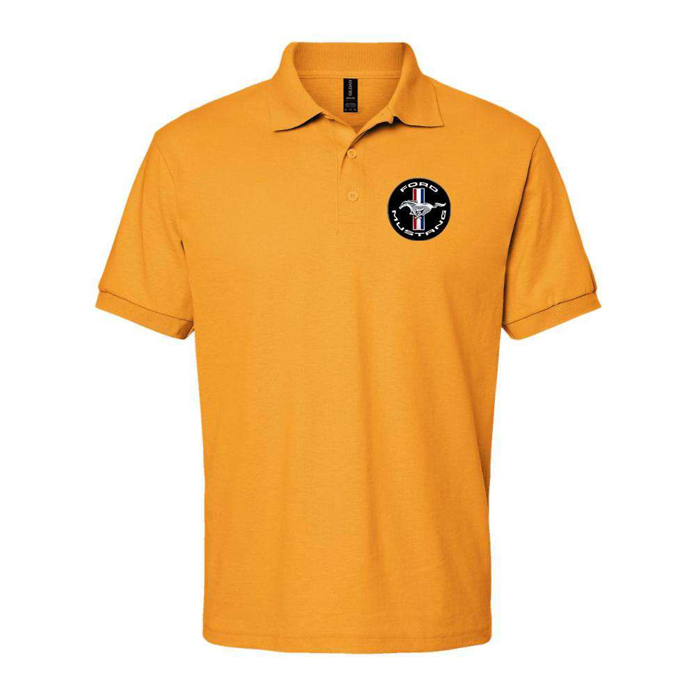 Men’s Ford Mustang Motorsport Car Dry Blend Polo