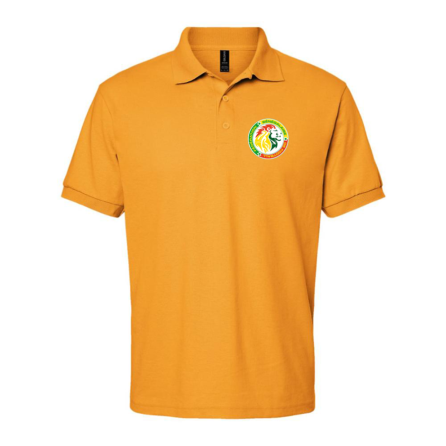 Men's Senegal National Soccer Team Dry Blend Polo