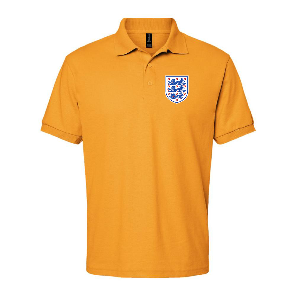 Men's England National Football Team Dry Blend Polo