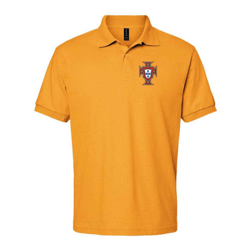 Men's Portugal National Soccer Team Dry Blend Polo