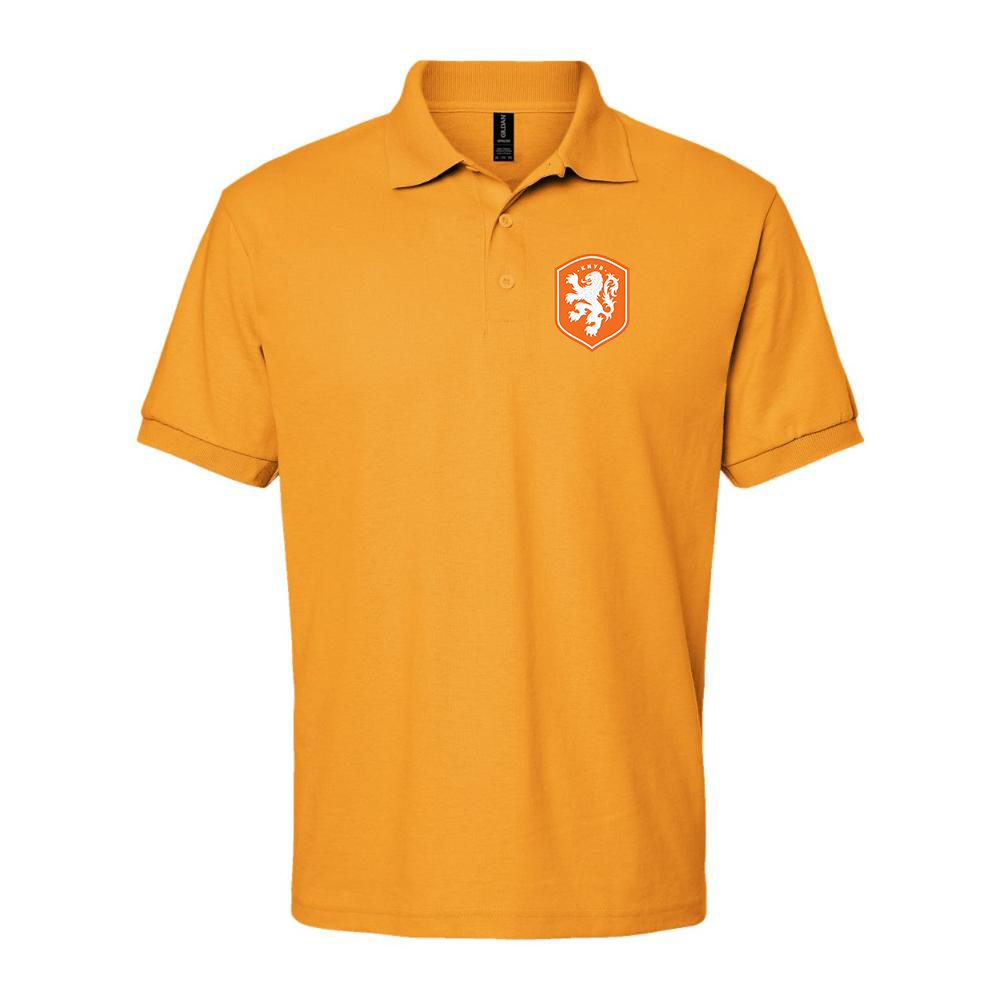 Men's Netherlands National Soccer Team Dry Blend Polo