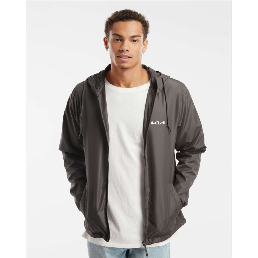 Men’s Kia Car - Independent Trading Co. - Lightweight Windbreaker Full-Zip Jacket - EXP54LWZ