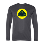 Men's Lotus Car -  Polyester Long Sleeve T-Shirt