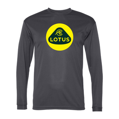 Men's Lotus Car - Polyester Long Sleeve T-Shirt