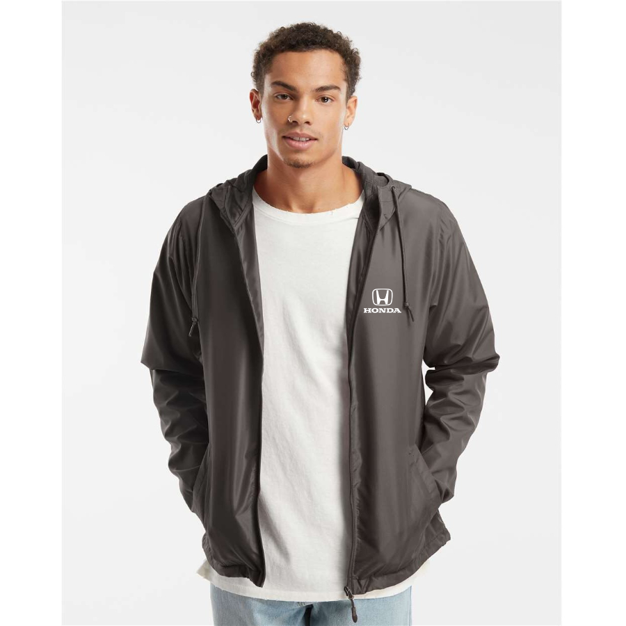 Men’s Honda Motorsport - Independent Trading Co. - Lightweight Windbreaker Full-Zip Jacket - EXP54LWZ