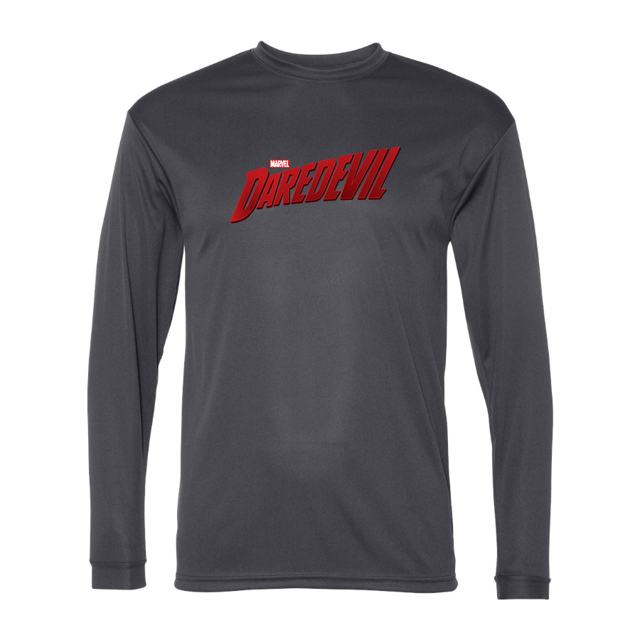 Men’s Daredevil Marvel-  Polyester Long Sleeve T-Shirt
