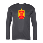 Men’s Spain Red Logo National Soccer Team - C2 Sport - Performance Long Sleeve T-Shirt - 5104