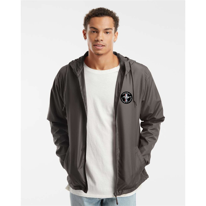 Men’s Ford Mustang Motorsport Supercars - Independent Trading Co. - Lightweight Windbreaker Full-Zip Jacket - EXP54LWZ