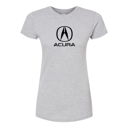 Women’s Acura Car Round Neck T-Shirt