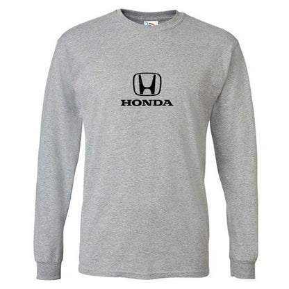 Youth Kids Honda Motorsport Car Long Sleeve T-Shirt