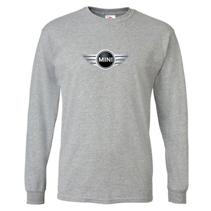 Men’s Mini Cooper Car Long Sleeve T-Shirt